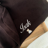 Couverture bébé personnalisée - Maille