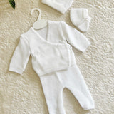 Ensemble de naissance personnalisé - Tricot