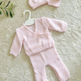 Ensemble de naissance personnalisé - Tricot