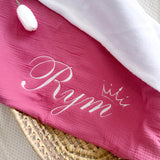 Couverture bébé personnalisée - Gaze de coton