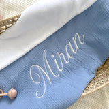 Couverture bébé personnalisée - Gaze de coton