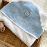 Ensemble de bain personnalisé - Gaze de coton