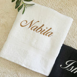 Serviette de bain personnalisée - 70x140 cm