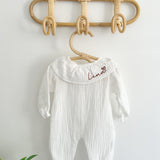 Ensemble de naissance - Gaze de coton 2 pcs